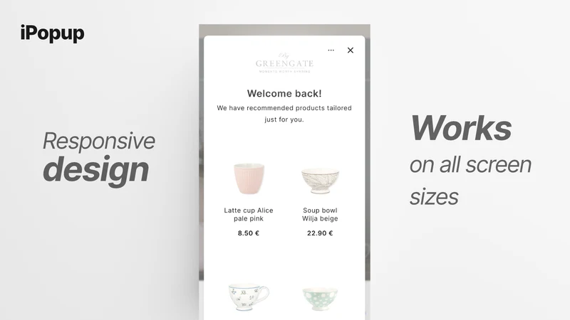 iPopup ‑ Remarketing popup