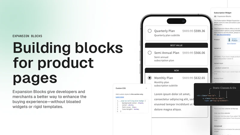 Theme Tool Blocks
