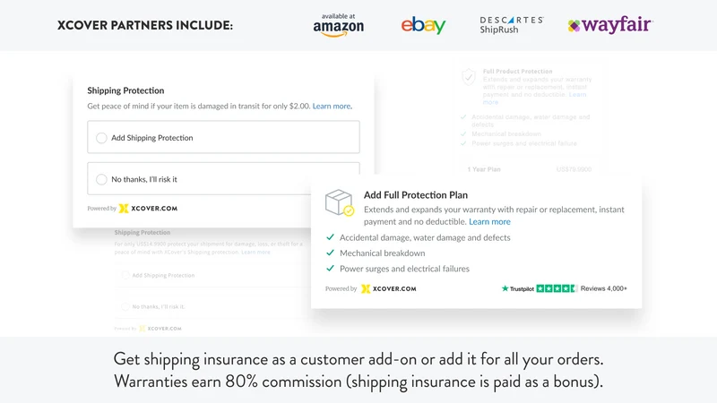 Warranty & Shipping Insurance