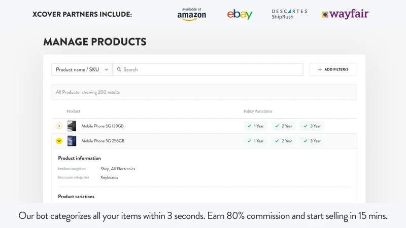 Warranty & Shipping Insurance
