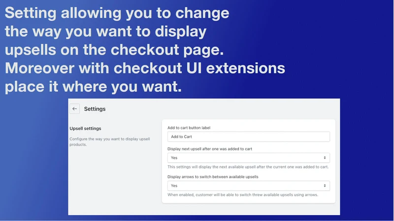 Upsellito: Checkout Upsells