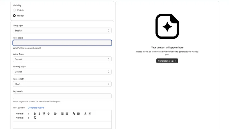 SEO BlogPost Generator AI