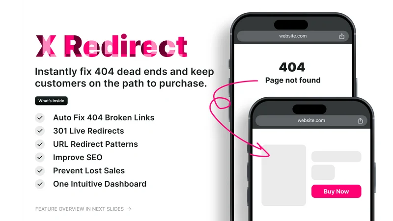 FAST Redirect: Fix 404 links