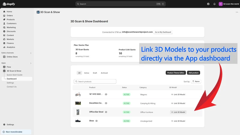 3D Scan & Show: Product Viewer