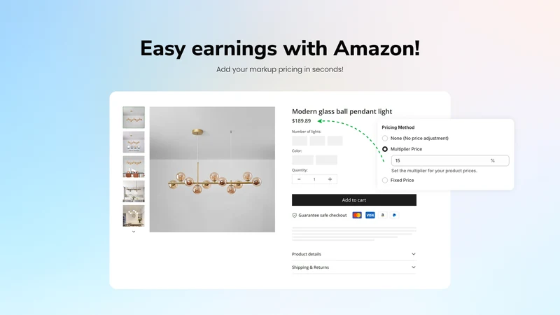 Ryviu Amazon Products Importer