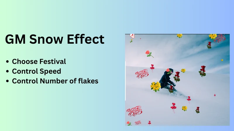 GM Snow Effect