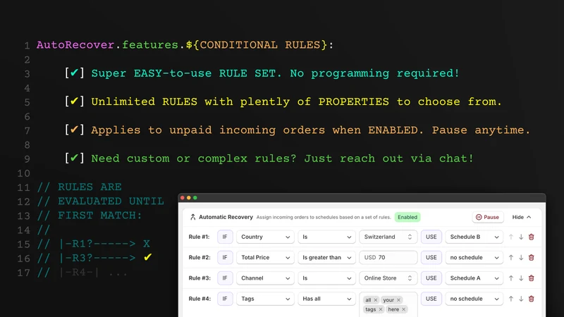 AutoRecover | Reminders & Fees