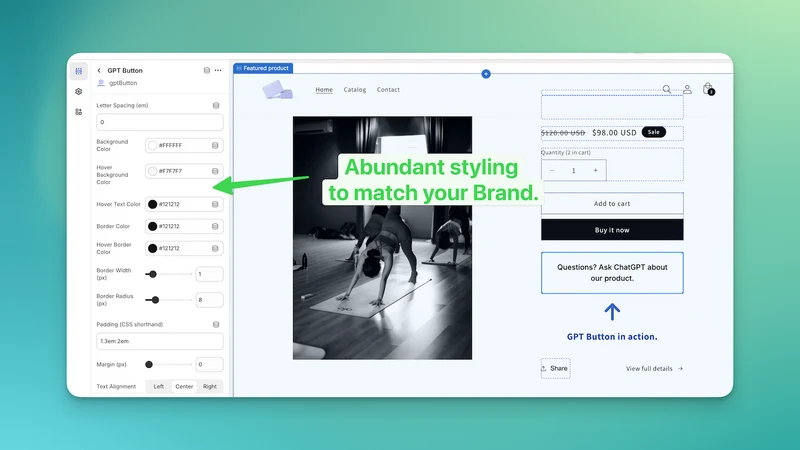 GPTButton: Your AI Salesperson