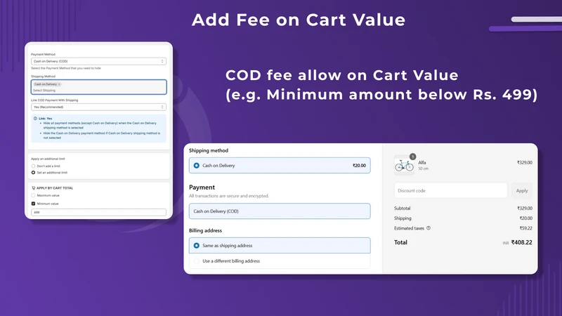 CI ‑ Cash On Delivery COD Fee