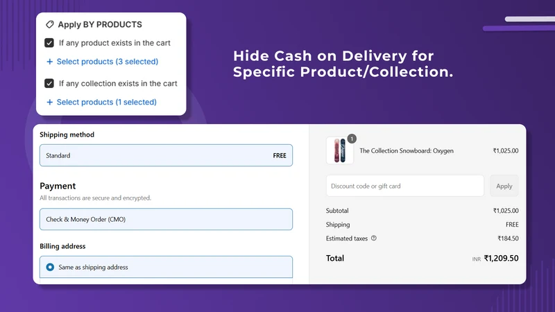 CI ‑ Cash On Delivery COD Fee