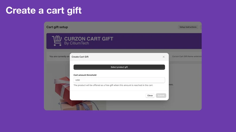 Curzon Cart Gift