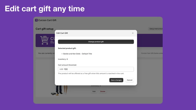 Curzon Cart Gift