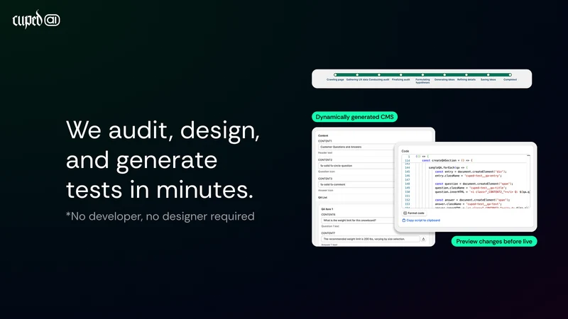 Spar: AI CRO & A/B Testing