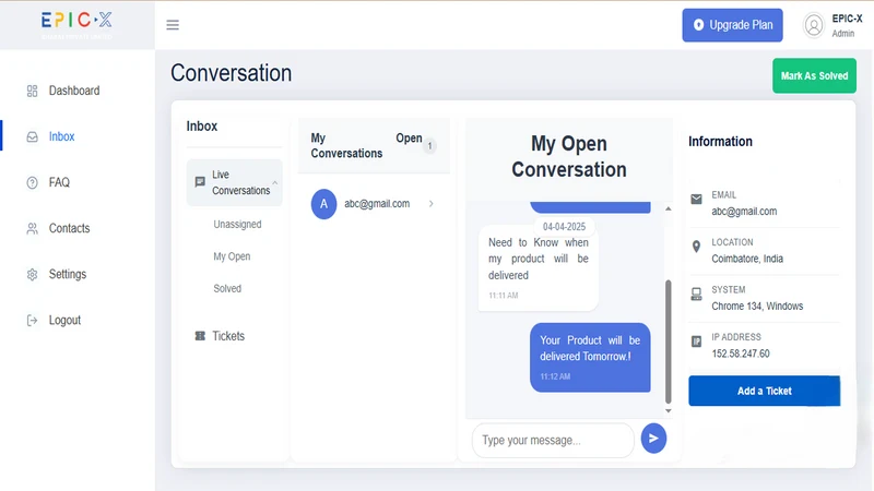 AI ChatBot & Live Chat