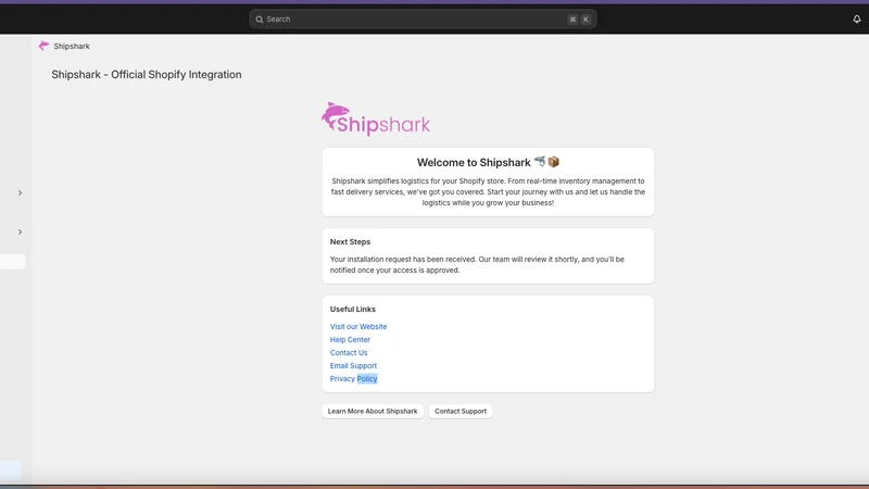 Shipshark ‑ Tech driven 3PL