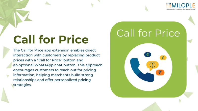 Milople Call For Price