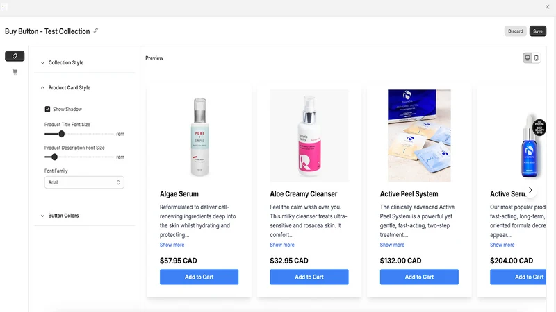 Buy Button Plus Channel