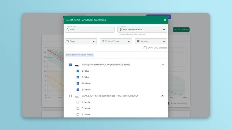Statistical Inventory Planner