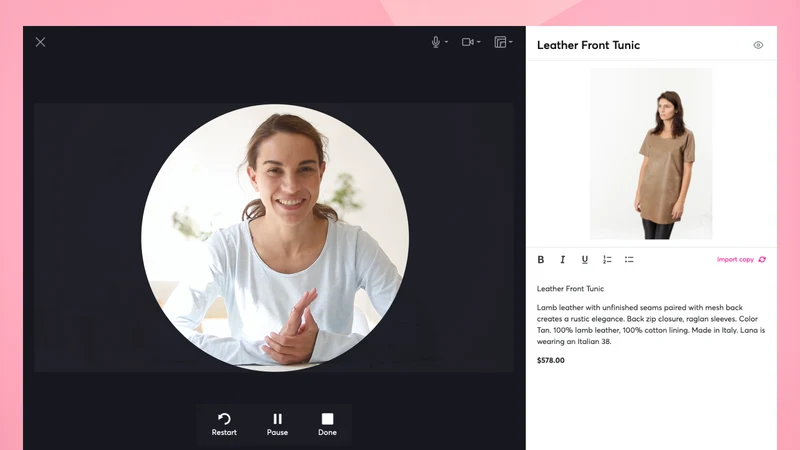ShopCast: Sales Videos
