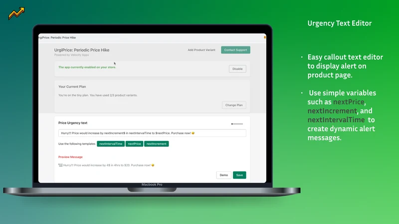 UrgiPrice: Periodic Price Hike