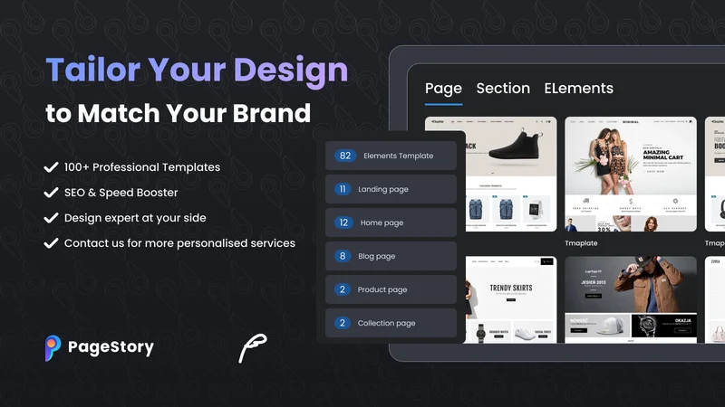 PageStory Section/Page Builder