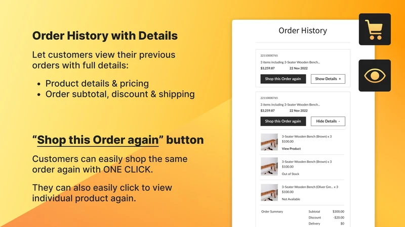 No‑Login Repeat Order PRO