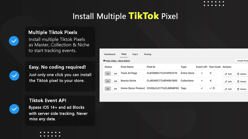 Lexus ‑ Multiple Tiktok Pixel
