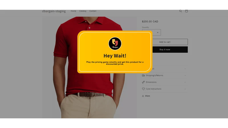 DBargain ‑ Bargaining API