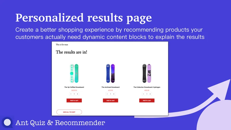 Ant Quiz & Recommender