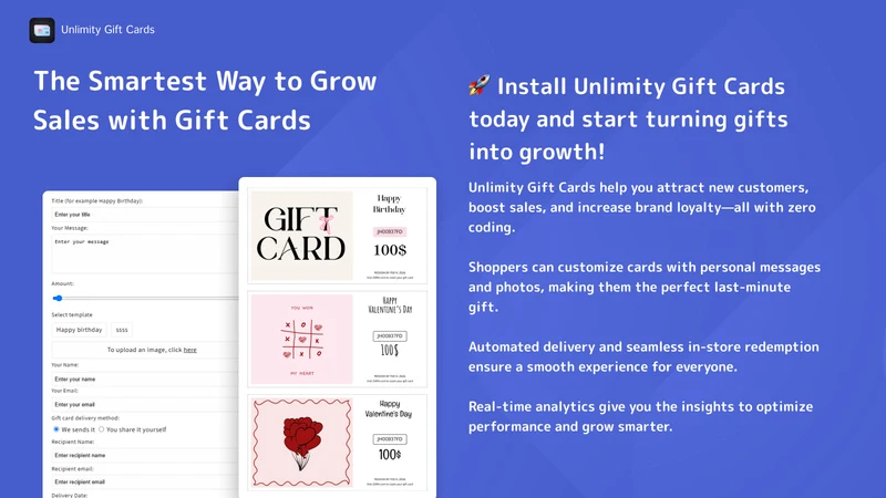 Unlimity Gift Cards