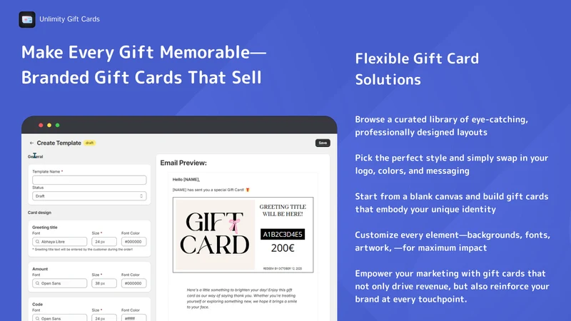 Unlimity Gift Cards