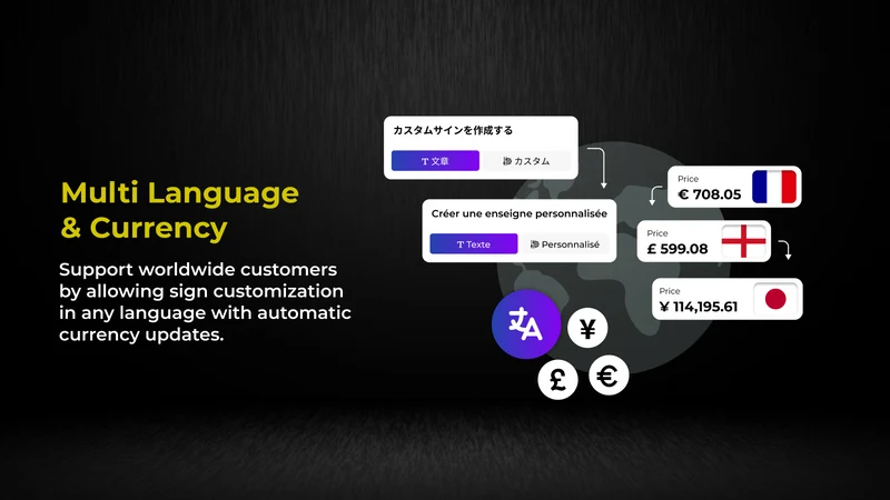 Zepto Sign Customizer