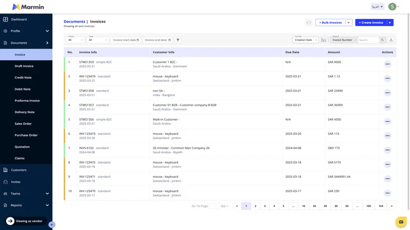 Marmin: ZATCA Invoice with QR
