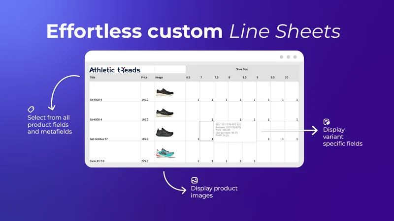 Catalogs + LineSheets Pro B2B