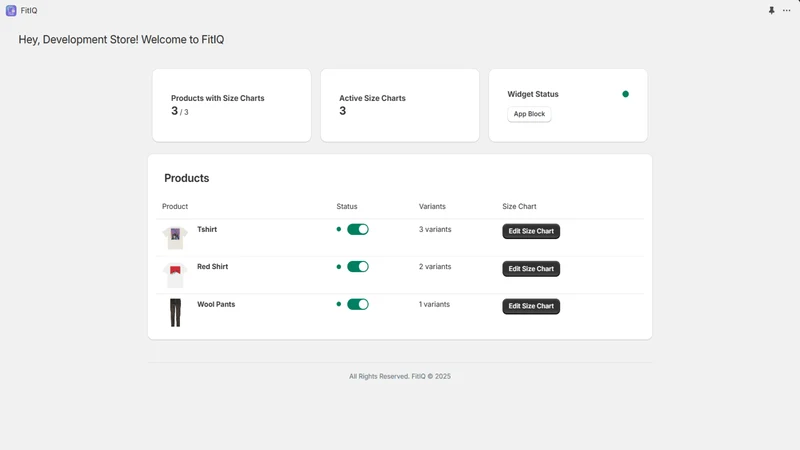 FitIQ ‑ Try it On