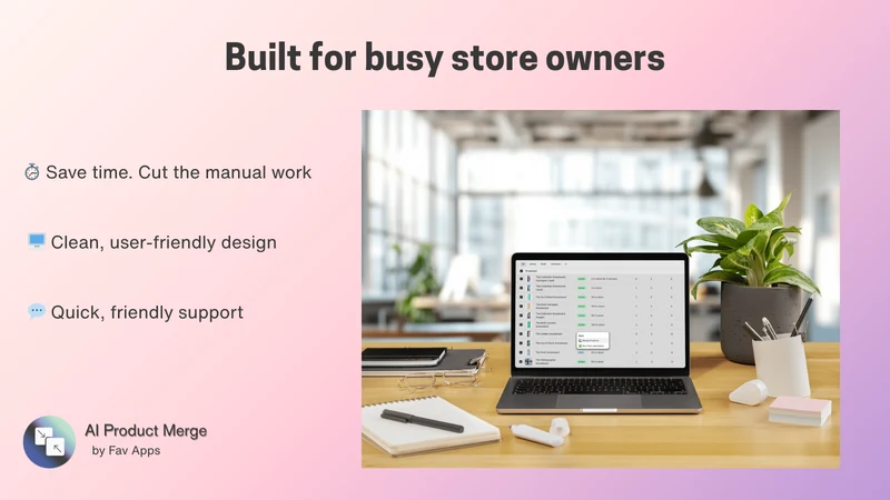 Fav AI Merger ‑ Merge Products