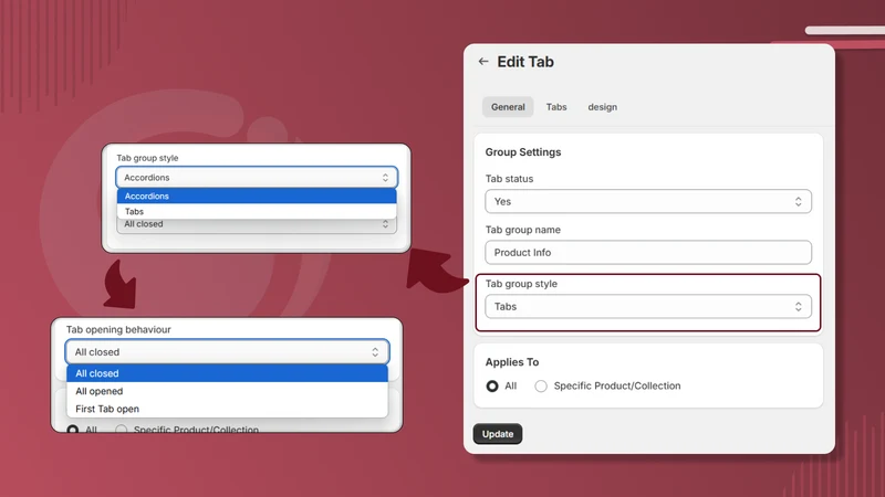 CI Product Tabs