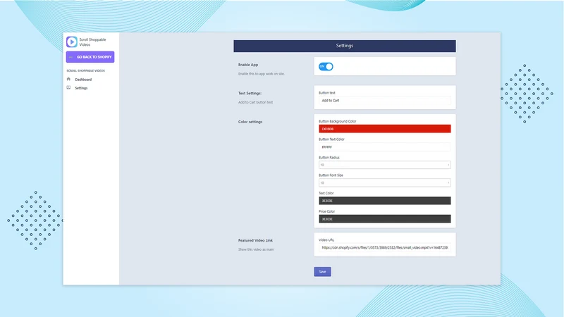 Ops Shoppable Scroll Videos