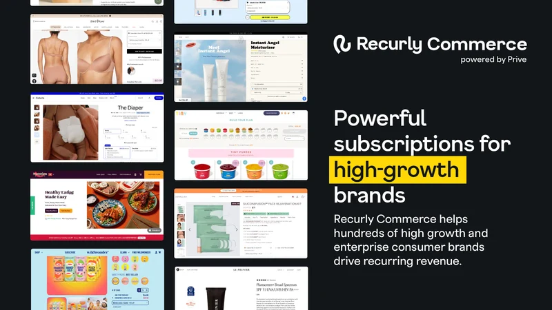 Recurly Commerce Subscriptions