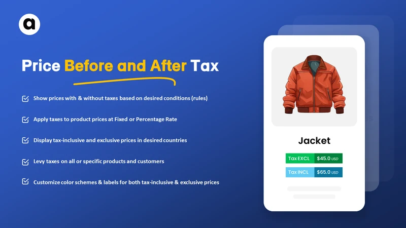 Price Before & After Tax