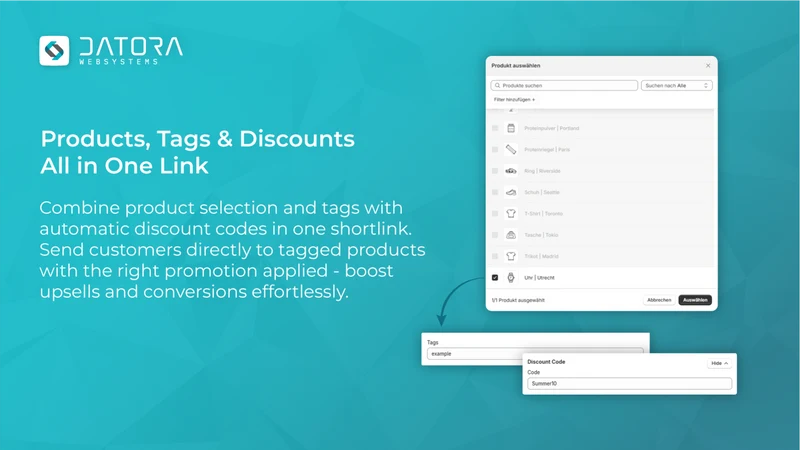 Datora | Track & Shorten Links
