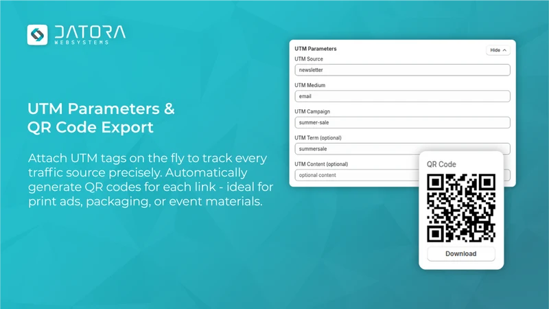 Datora | Track & Shorten Links
