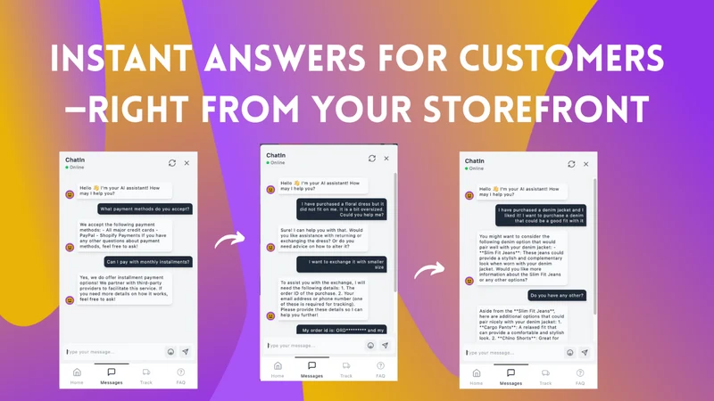 ChatIn: AI Chatbot Support