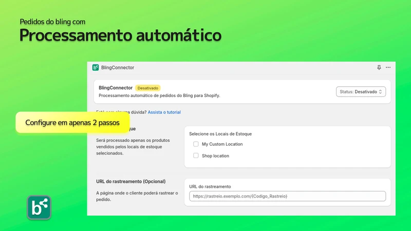 Bling Processamento Automático