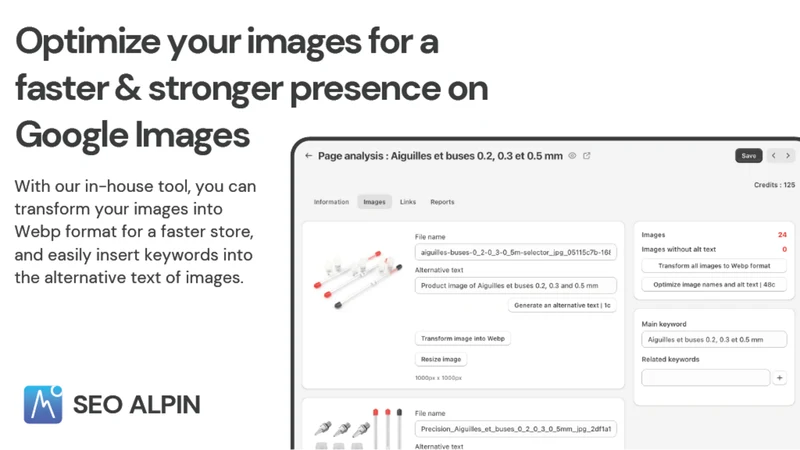 SEO Alpin : AI SEO Optimizer