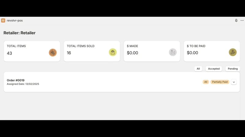 Revolvr for retailers