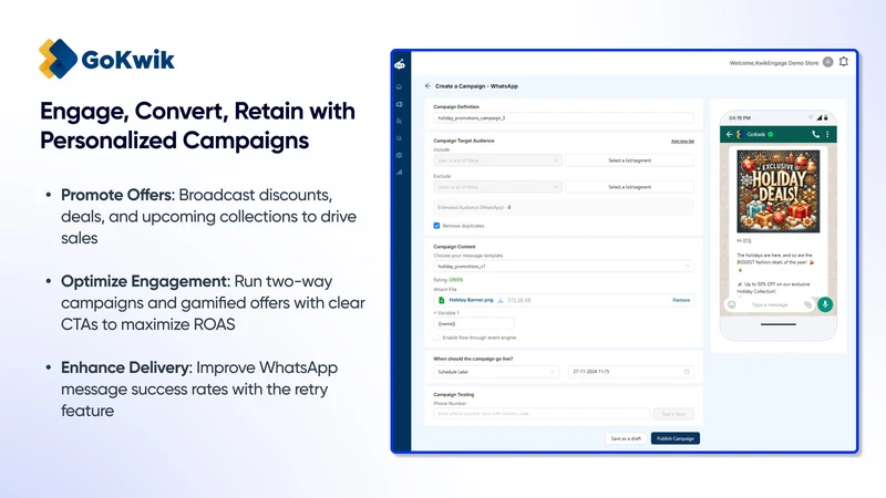 KwikEngage: Whatsapp Marketing