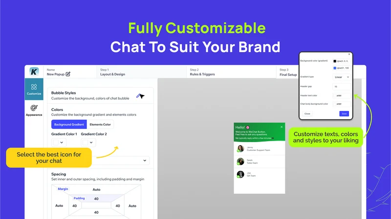 K: WeChat Button