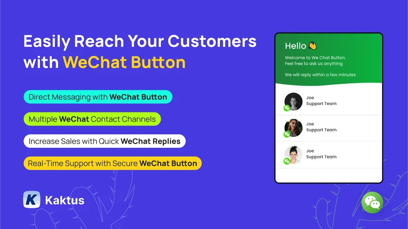 K: WeChat Button