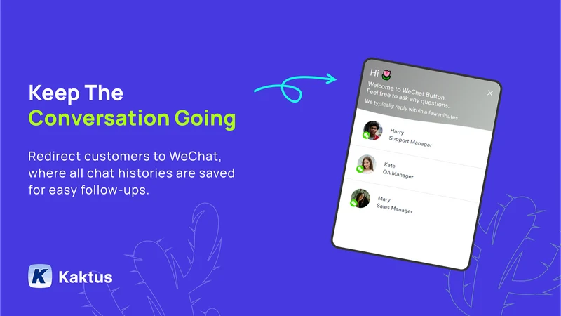 K: WeChat Button
